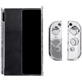 Resim Cafele Kristal Nintendo Switch Oled PC Kılıf 