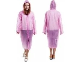 Resim Ett Tek Kullanımlık Yağmurluk 