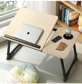 Resim Yükseklik Ayarlı Laptop Çalışma Sehpası Kanepe Koltuk Ve Yatakta Çalışmak İçin Stand Yk 