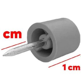 Resim İlka Lüx Çivili Raf Pimi Antrasit 100 Lü Paket 