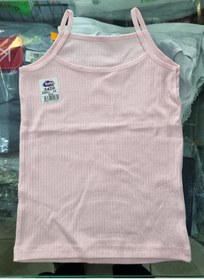 Resim Uğur bebe KOTA Kız çocuk doğal pamuk ip askılı 3 adet Fitilli Atlet 