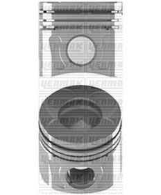 Resim Yenmak Pıston Segman Std 69.60mm Fıorıno 1.3 75hp Jtd Iı 1.6 Euro5 -astra J Corsa D 1.3 IS00-YENMAK 31-04198-000 