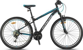 Resim VORTEX 4.0 - 26 MTB - 14' - 21 Vites - M.DISC - Mat Siyah-Gri/Mavi 