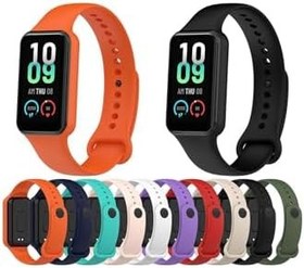 Resim Xiaomi Redmi Smart Band 2 İle Uyumlu Yumuşak Spor Silikon Kordon Mor 