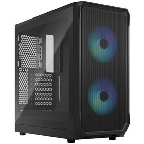 Resim Fractal Design Focus 2 RGB Oyuncu Bilgisayar Kasası Siyah 
