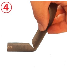 Resim Atlastek Metal Raduslu Köşe Açılı Conta Bant Kesme Makas 