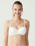 Resim U.s. Polo Assn. 66144 Straplez İçi Dolu Sütyen Beyaz 