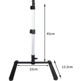 Resim ally mobile Ally 45CM Rrgonomik Cep Telefonu+Kamera Tripod Stand - Siyah,gri 