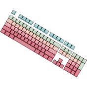 Resim Prettyia Dıy Dekoratif Pbt 104 Tuşları Keycaps Için 68 Mekanik Klavye Nefis Ön Basılı (Yurt Dışından) 