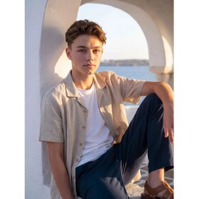 Resim LC Waikiki Lcw Kids Lacivert Regular Fit Erkek Çocuk Pantolon 