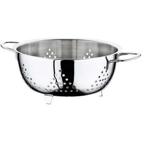 Resim Çelik Süzgeç Ayaklı Paslanmaz Makarna Süzgeci 