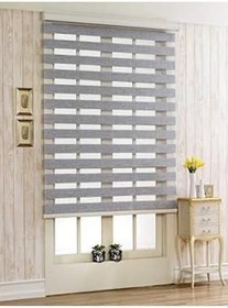 Resim Stor Zebra Perde Oygusuz 197203, Gri, 120 x 200 