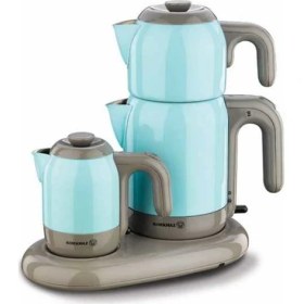 Resim Korkmaz A353-03 Mia Çay Kahve Makinesi Lila 