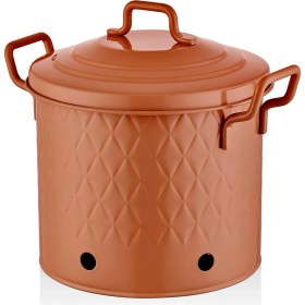 Resim The Mia Prizma Patates & Soğan Kabı Terracota 30X30X30 cm 