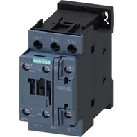 Resim Siemens Üç Fazlı; Sırıus Kontaktör; Ac 24V Bobinli; 4 Kw; 
