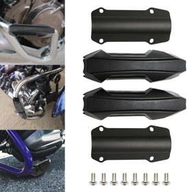 Resim BMW R1200GS & R1250GS için Motosiklet Tampon Koruyucu - Çarpışma Önleyici Blok, Naylon Malzeme, Şık Siyah Tasarım, Dayanıklı & Hafif, Sol & Sağ Yan Çerçeve Ray Koruyucularına Uyar, Bisiklet Çerçeve Koruyucu | Akıcı Motosiklet Ekipmanı | Hafif Tampon Koruyucu 