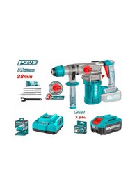 Resim Total Trhlı20288 20V 7.5Ah Li-Ion Akülü Kırıcı Delici 