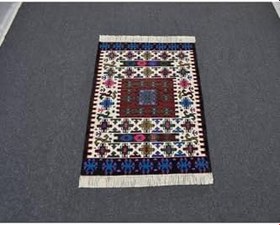 Resim Zehra Abla Halı Yeni El Dokuma Nadide Cerit Yörükleri Meşhed İran Yün Kilim 6407 Çok Renkli-80 x 120 