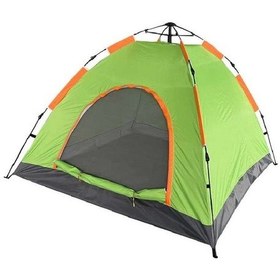 Resim Çadır 4 Kişilik Otomatik Kamp Çadırı Yeşil 