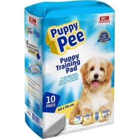 Resim Bio Petactive Puppy Training Yapışkan Bantlı Köpek Çiş Pedi 60 x 90 CM 10'lu 