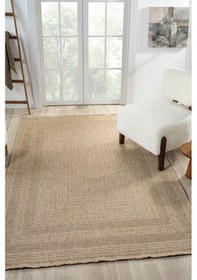 Resim İndia Bej Halı Salon Oturma Odası Çocuk Odası Yatak Odası Halısı 668 Bej 