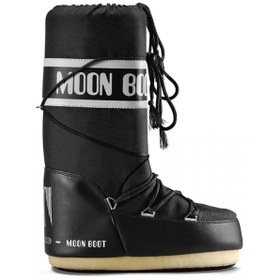 Resim Moon Boot Kadın Kar Botu Icon Nylon Siyah 