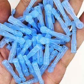 Resim 50/100 adet Tek Kullanımlık Hassas Siyah Nokta Temizleme Araçları, Kusursuz Cilt Bakımı için Paslanmaz Çelik Ultra İnce İğne Cımbızlar, Taşınabilir & Parfümsüz Tüm Cilt Tipleri İçin, Ev & Seyahat Kullanımı İçin İdeal 