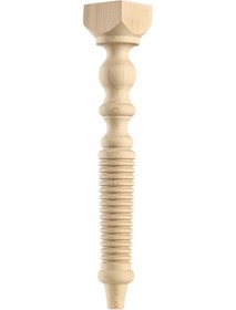 Resim Ahşap Kayın Sehpa Ayağı / St1060 