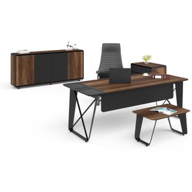 Resim Pierro Ofis Paris Yönetici Takımı - Barok - Siyah 