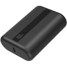 Resim Compac Mini 3 10.000 Mah Dijital Gösterge 20w Type-c Ve 18w Usb Pd Hızlı Şarj Powerbank - Koyu Gri Koyu Gri 