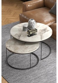 Resim Uslucan Alışveriş Orta Sehpa Ikili Lüx Specıal Efes Çok Renkli 