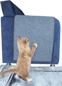 Resim Cetking Koltuk Kenarı Koruyucu Kedi Tırmalama Halısı (50 CM X 100 CM) Koltuk Tırmalama Halısı 