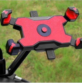 Resim Besthome1 360 Dön. Bisiklet & Motosiklet Telefon Tutucu - Titreme Önleyici Pla-01 Mavi Mavi 