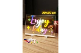 Resim Dempower Ledli Ayarlanabilir Standlı Çizim Tableti 30X20 cm 
