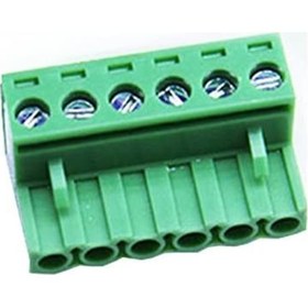 Resim 5.08mm Dişi Klemens-6 Pin 