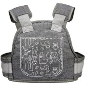 Resim Gri Çocuk Kayışlı Düşme Önleyici Güvenlik Kemeri 