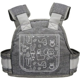 Resim Gri Çocuk Kayışlı Düşme Önleyici Güvenlik Kemeri 