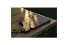 Resim Feyza Design El Işçiliği Ahşap Kesme Tahtası, Çok Amaçlı ve Dayanıklı Tasarım 