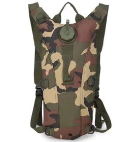 Resim Globalpurchase Doğa Sporları Uzun Mesafe Yürüyüş Su Sırt Çantası - Kamuflaj Kamuflaj 