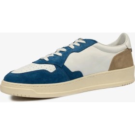 Resim Greyder Erkek Saks Beyaz Hakiki Deri Sneaker Ayakkabı 4Y1SA62609 