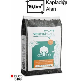 Resim Ventrawall - Siyah Duvar Boyası Ve Duvar Kağıdı - Bl05 - 5 Kg 