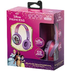 Resim Volkano Bluetooth Kulaklık Disney Prıncess Mikrofonlu Kablosuz Çocuk Kulaklığı Lisanslı DY-9955-PC2 