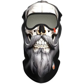 Resim Maskara Extreme Funny Bal. - Skull Coll. Unisex Kar Maskesi 