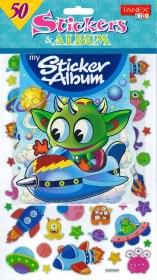 Resim Tanex Tatlı Uzay Canavarı Albüm Serisi Tnx-25455 