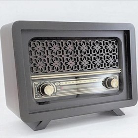 Resim Nostaljik Radyo Beylerbeyi Kahverengi USB ve Bluetooth'lu 
