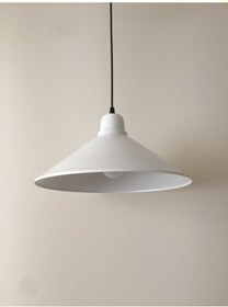 Resim Rıolıght Beyaz Içi Beyaz Metal Sarkıt Çap: 36Cm (549748739) 