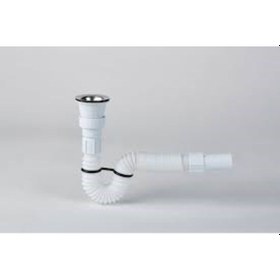 Resim Japar Körüklü Lavabo Sifonu 