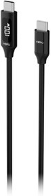 Resim CL200 100W 5A Pd Şarj Kablosu 200 cm Led Güç Göstergeli Hızlı Şarj ve Data Kablosu 480MPS Type-C to Type-C PD 3.0 PPS 