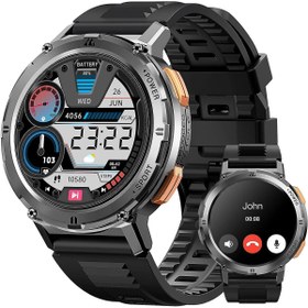 Resim TESOFIT 1.43" AMOLED Ekran Akıllı Saat, IP69 Su Geçirmez, 60+ Gün Pil, 70 Spor Modu 