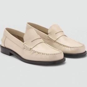 Resim MANGO Deri mokasen 